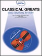 CLASSICAL GREATS WITH ACCOMP CD-P.O.P. cover
